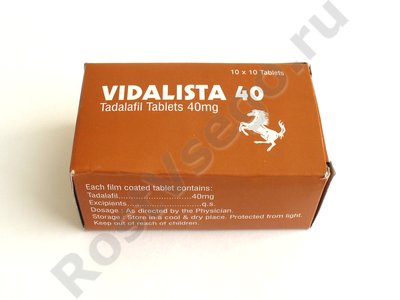 Тадалафил 40 мг (дженерик Сиалиса)