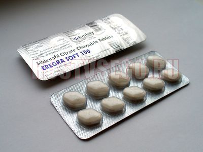 Eregra Soft 100 - Силденафил Софт 100 мг.