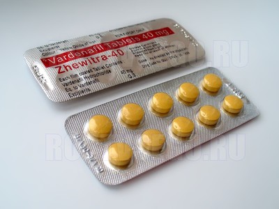 Жевитра 40 мг (Zhewitra 40) - купить Левитру 40